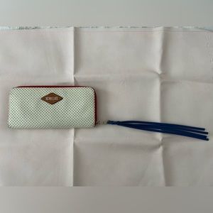 MZ Wallace *rare* wallet. Red, white, and blue.